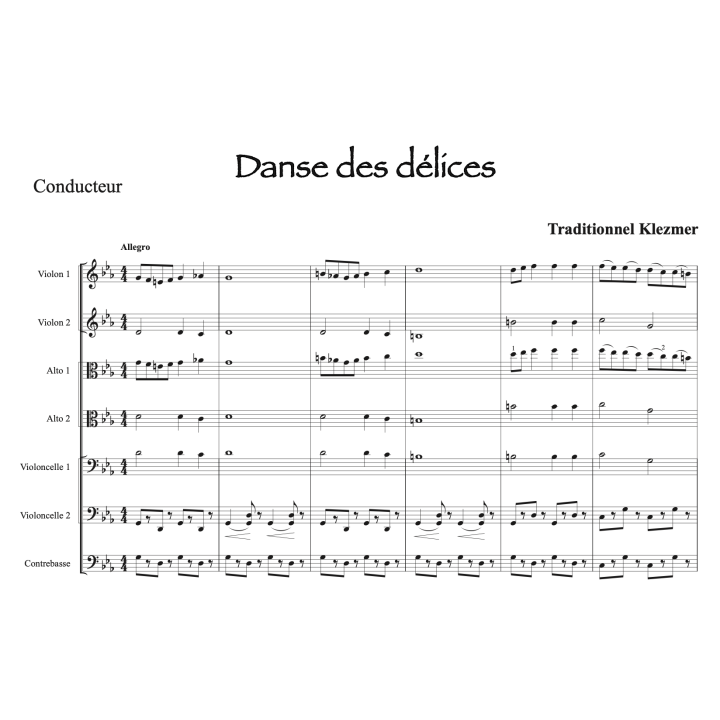 Danse des délices (Klezmer)