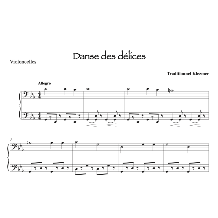 Danse des délices (Klezmer)
