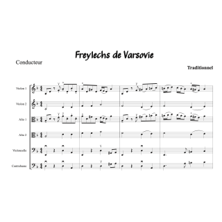 Freylech de Varsovie (Klezmer)