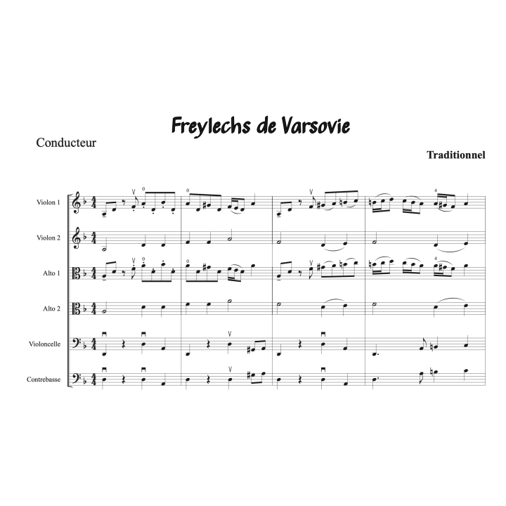 Freylech de Varsovie (Klezmer)