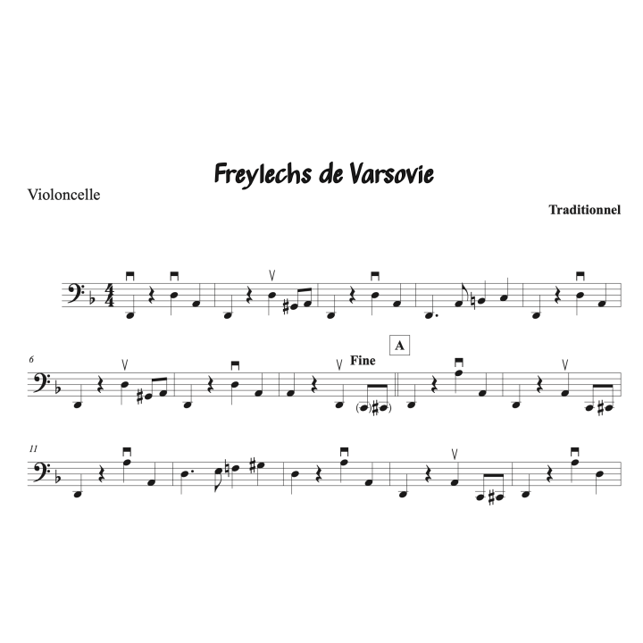 Freylech de Varsovie (Klezmer)