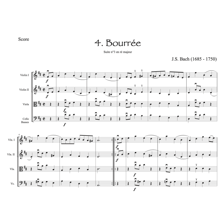 Bach: Suite pour orchestre n°3