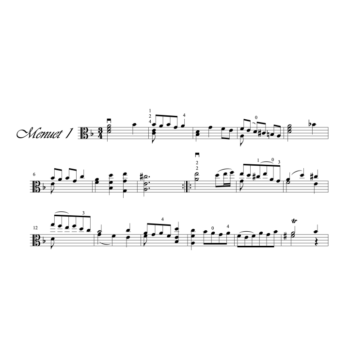 J.S. Bach: 2ème suite pour alto