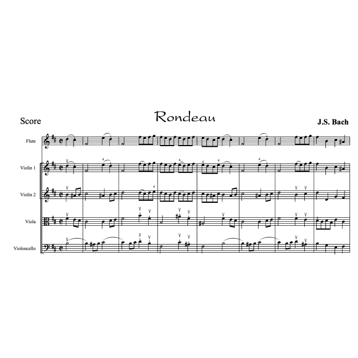 Bach: Suite pour orchestre n°2 en si - Extraits