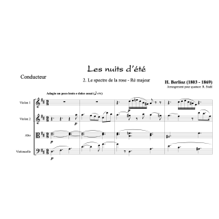 Berlioz - Les nuits d'été - Le spectre de la rose