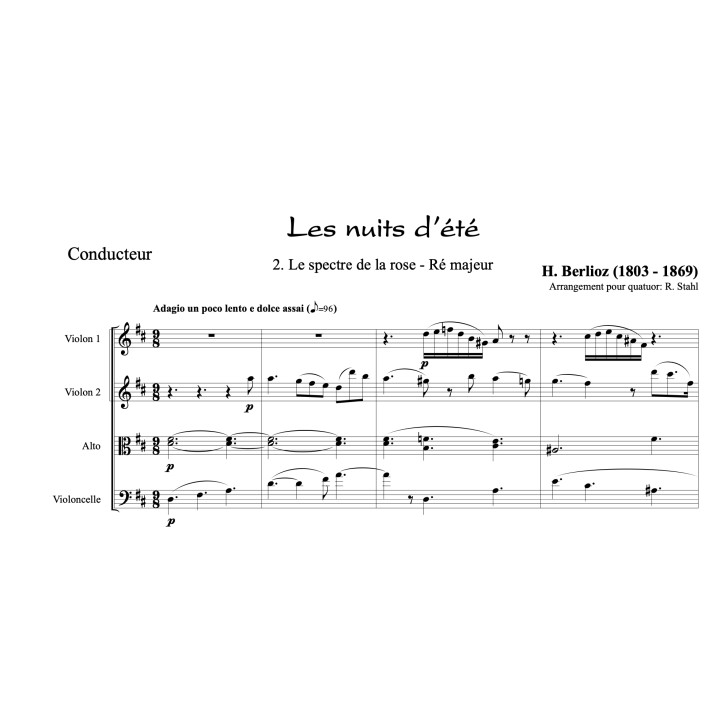 Berlioz - Les nuits d'été - Le spectre de la rose