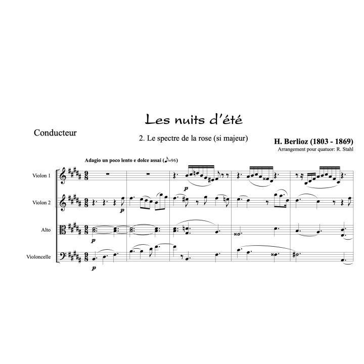 Berlioz - Les nuits d'été - Le spectre de la rose