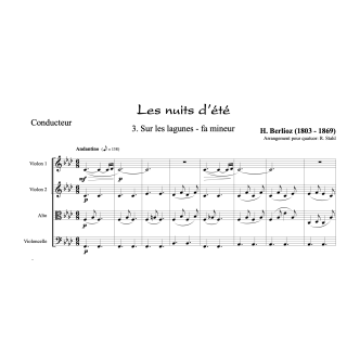 Berlioz - Les nuits d'été - Sur les lagunes