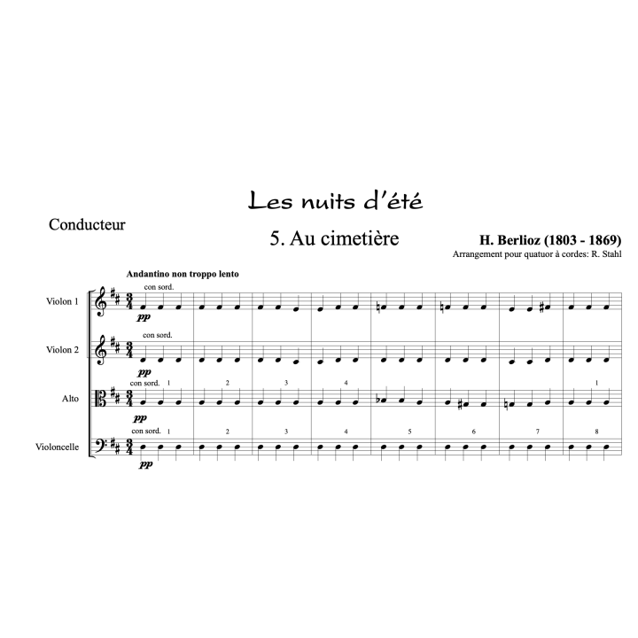 Berlioz - Les nuits d'été - Au cimetière