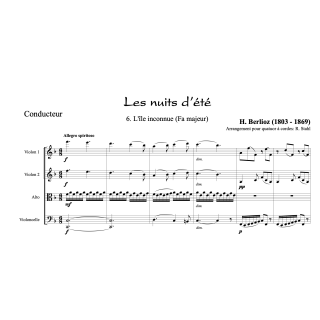 Berlioz - Les nuits d'été - L'île inconnue