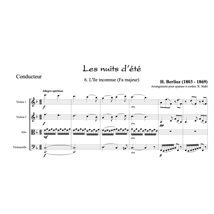 Berlioz - Les nuits d'été - L'île inconnue