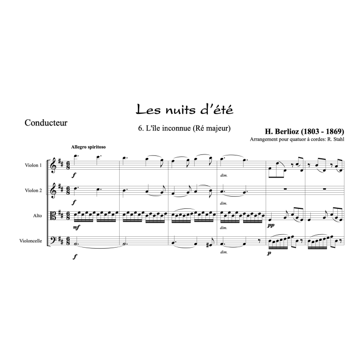Berlioz - Les nuits d'été - L'île inconnue