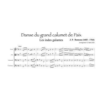 Rameau - Danse du grand calumet
