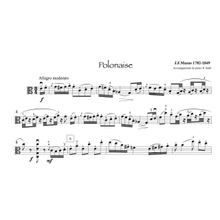 Mazas - Polonaise - Alto