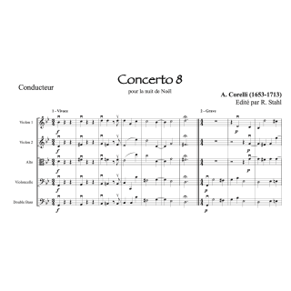 Corelli - Concerto pour la nuit de Noël - Orchestre