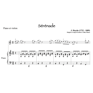 Haydn - Sérénade - Violon et piano
