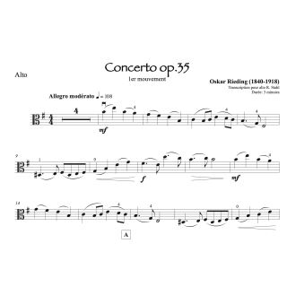 Rieding - Concerto op.35 - 1er mouvement - Alto et  piano