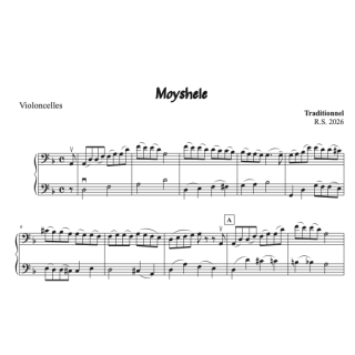 Moyshele - 2 violoncelles