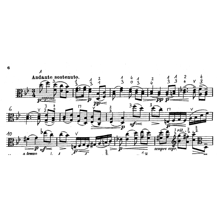 Reger - Suite pour alto n°1