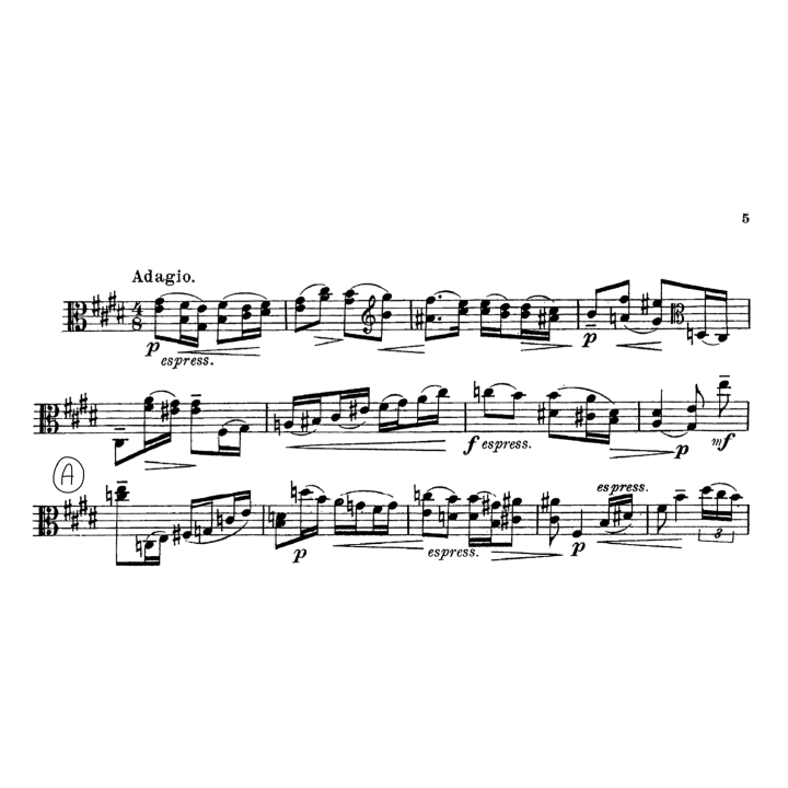 Reger - Suite pour alto n°3