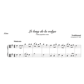 Le long de la Volga - Duo pour deux altos