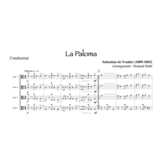 La Paloma - Tango pour ensembles d'altos