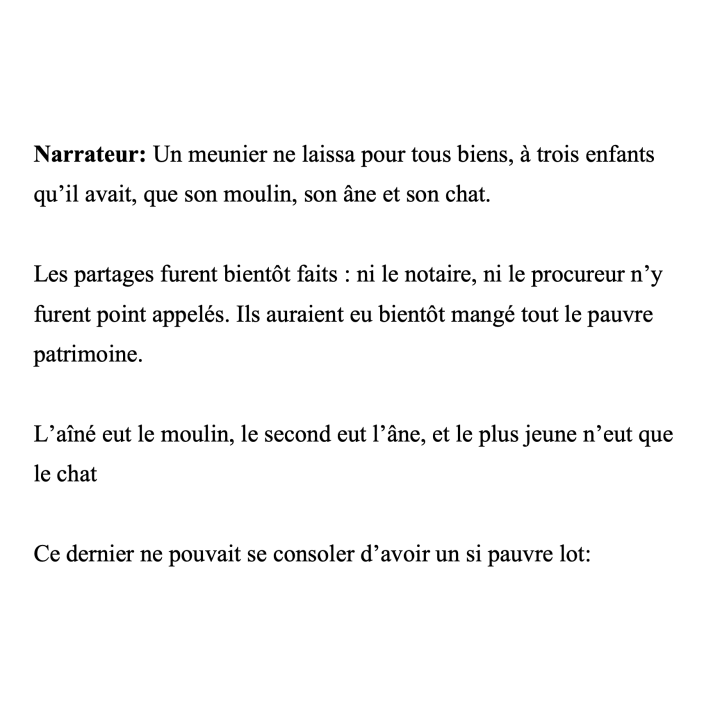 "Le Chat botté" - Conte musical