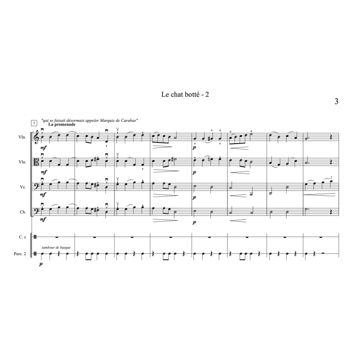 "Le Chat botté" - Conte musical