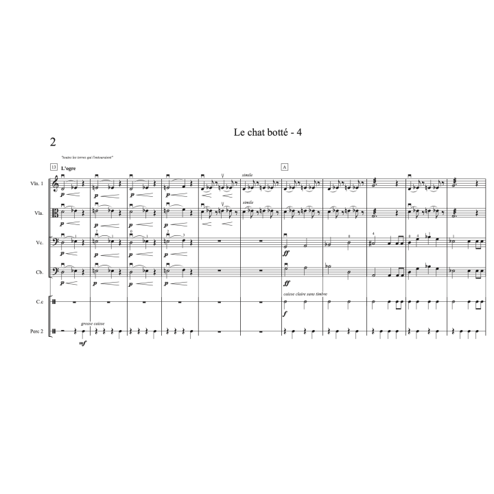 "Le Chat botté" - Conte musical