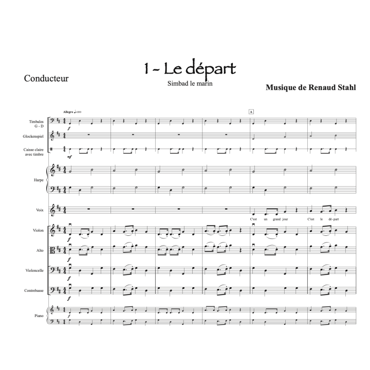 "Simbad le marin" Conte musical