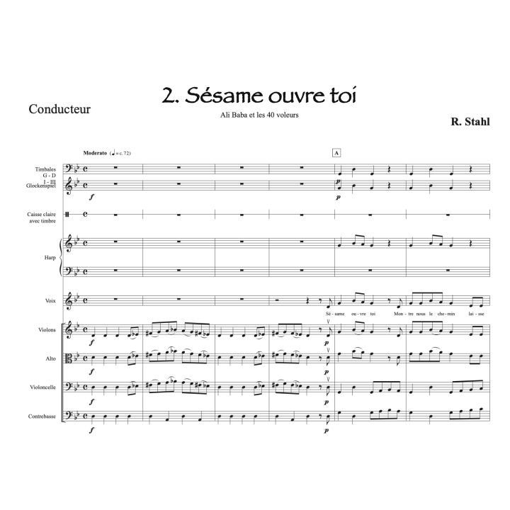 "Ali baba et les 40 voleurs" Conte musical