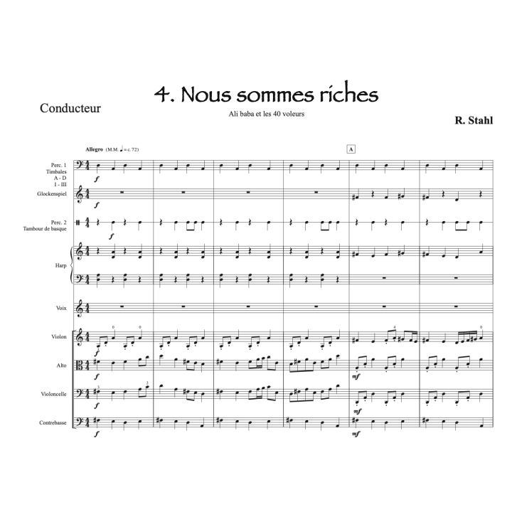 "Ali baba et les 40 voleurs" Conte musical