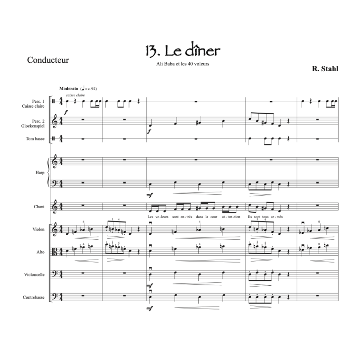 "Ali baba et les 40 voleurs" Conte musical