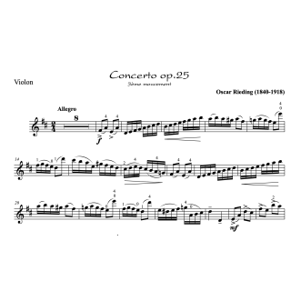 Rieding - Final du concerto op.25 - violon
