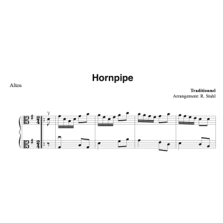 "Hornpipe" et 'Pull the knife" - 2 altos