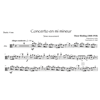 Rieding - Concerto op.35 - 3ème mouvement - Alto