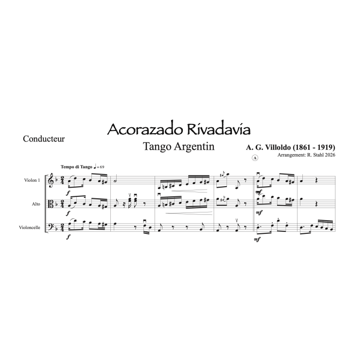 Acorazado Rivadavia - Trio à cordes