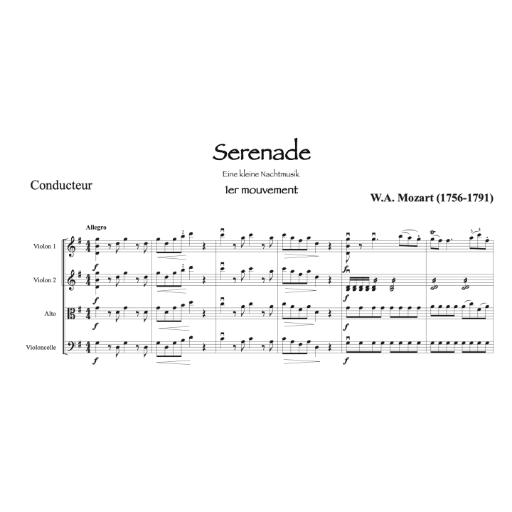 Mozart - Petite musique de nuit