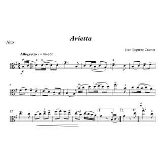 Cramer - Arietta