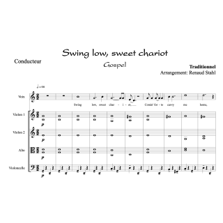 Swing Low - Gospel - Quatuor et chant