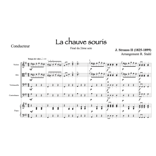 Strauss II - La chauve souris - Final - Orchestre à cordes