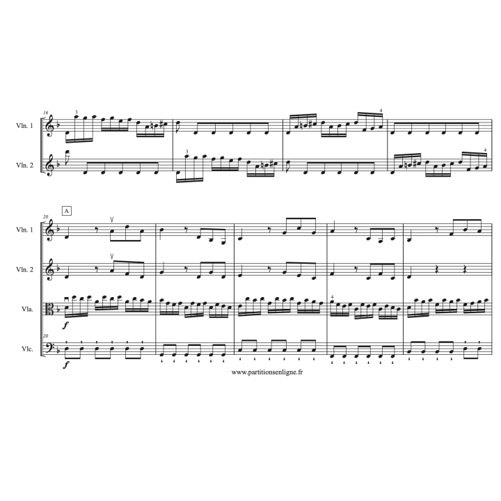 Vivaldi - Concerto op. 3 n°11 - 1er mvt - Orchestre