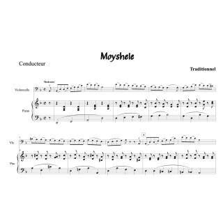 Moyshele - Violoncelle et piano