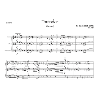 Bizet - Toréador - Orchestre 1er cycle