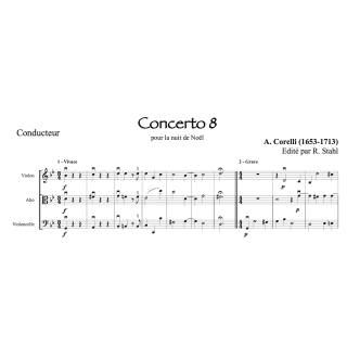 Corelli - Concerto pour la nuit de Noël - Trio à cordes
