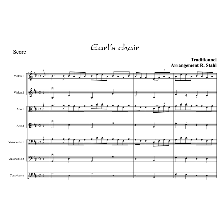 3 airs irlandais pour orchestre - Volume 1