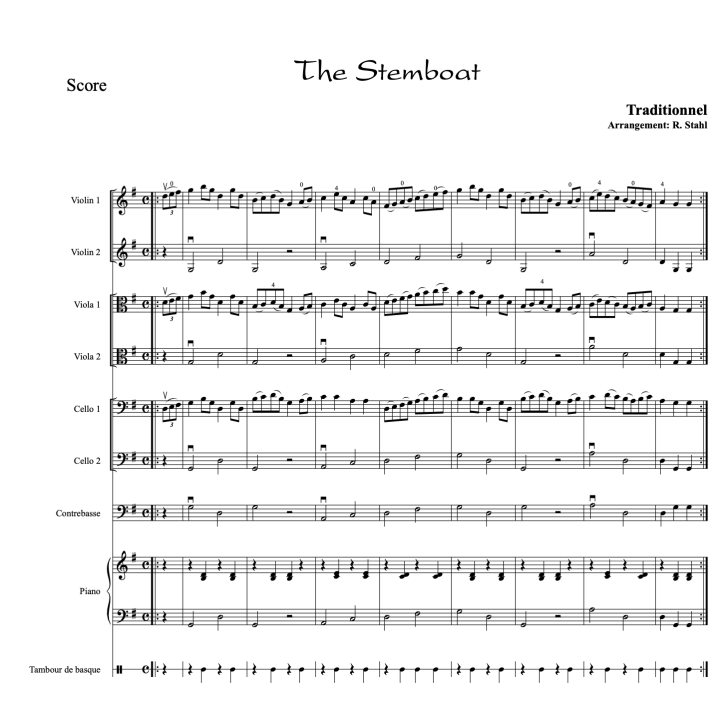 3 airs irlandais pour orchestre - Volume 3