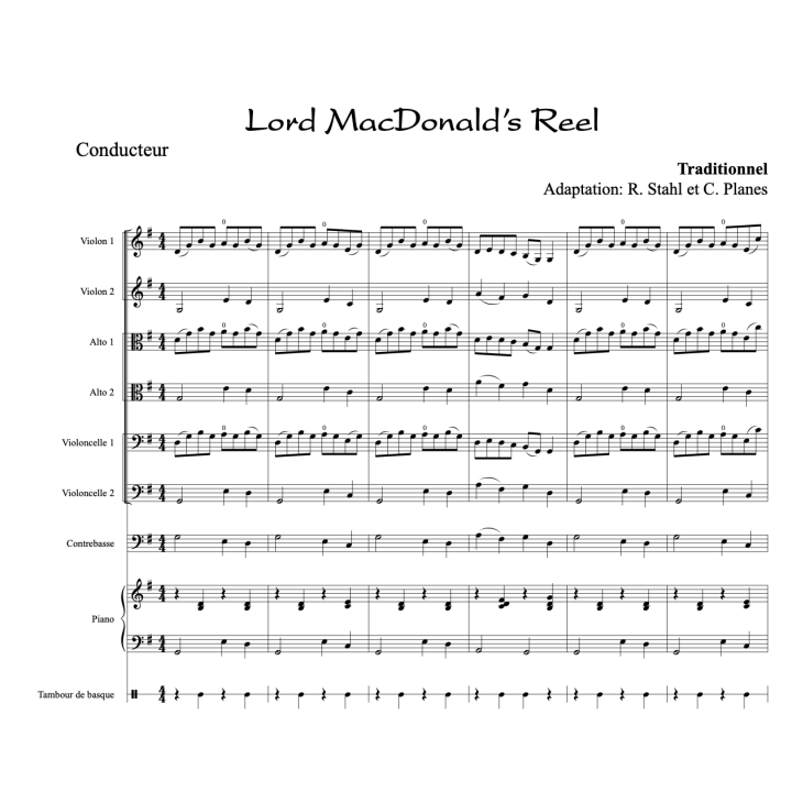 3 airs irlandais pour orchestre - Volume 3