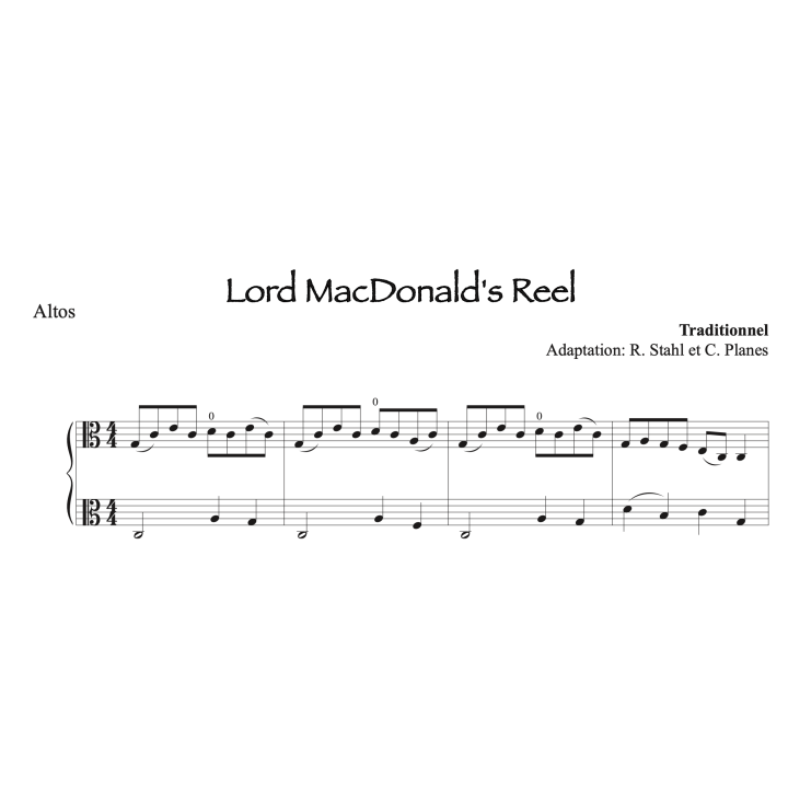3 airs irlandais pour 2 altos - volume 3