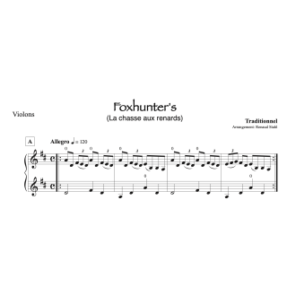 3 airs irlandais pour 2 violons - Volume 2